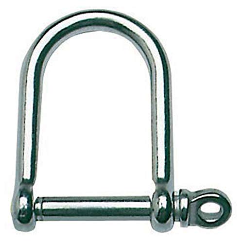 Manille extra large OSCULATI 8mm en inox idéale pour le mouillage forain