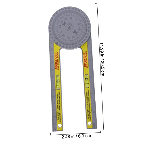 Transportador digital TEHAUX 360 grados para carpintería miniatura 6