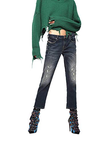 Diesel Belthy Ankle D Womens Stretch Jeans Dark Blue (W28 L32)