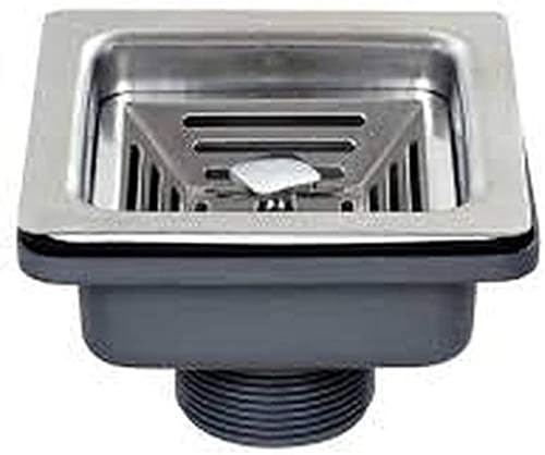 Image of EVANEX Double Bowl Kitchen Sink with Tap Hole 45x20x10 inch Double Sink for Kitchen 304 Stainless Steel Handmade Black Kitchen Sink Including Couplings, Waste Pipe, Connector and Drain Basket