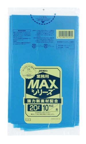 �W���p�b�N�X �Ɩ��pMAX 20L S-21 0.015 �� 10��×60����
