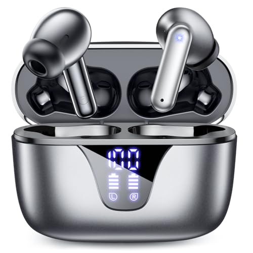 Nequga Wireless Earbuds Bluetooth Headphones, 50H Playtime Ear Buds with