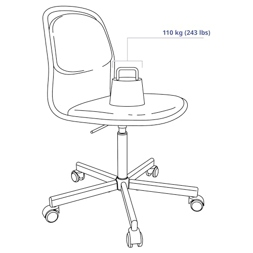 Fauteuil pivotant ProTuning noir assis confortablement