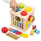 Aktivitätswürfel, Lernspielzeug 8 in 1 – Spielzeug Spielwürfel, für Mädchen und, 1 2 3 4 5 6...