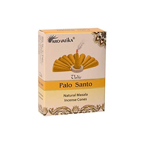 Aro Vatika Vedic Assorted Natural Incense 120 Dhoop Cones & Sandalwood Incense Sticks Of 180G. #TOP5