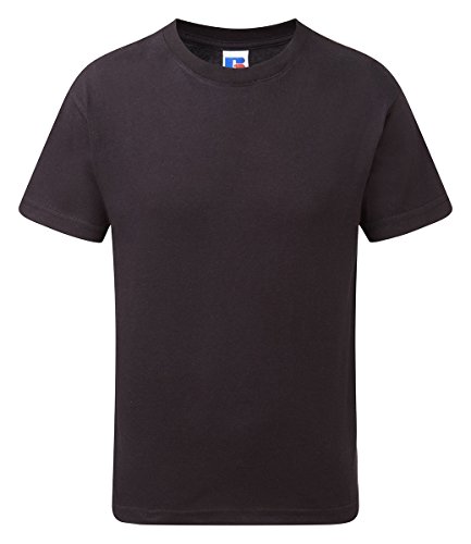 T-Shirt Bambino Maglia Nera 7-8 Anni