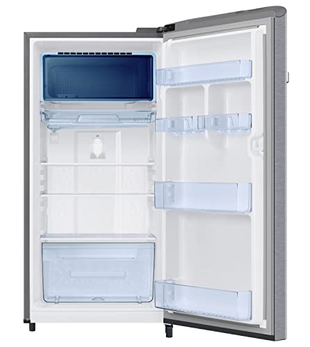 Image of Samsung 189L 5 Star Inverter Direct-Cool Single Door Digi-Touch Refrigerator Appliance (RR21C2E25S8 /HL,Elegant Inox)