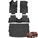 Wailtnb- Floor Mats & Cargo Liner Set Custom Fit 2017-2022 Nissan Rogue Sport Cargo...