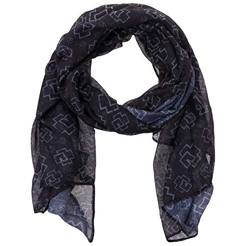 Preisvergleich Produktbild Rammstein Tuch Schal Logo allover, Offizielles Band Merchandise