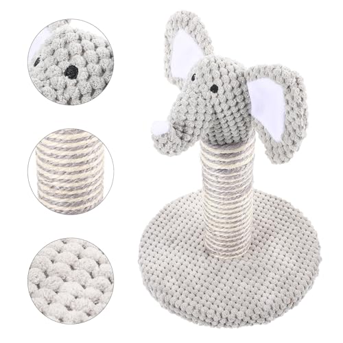 Rascador para gatos en forma de elefante torre pequeña miniatura 7