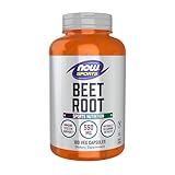 NOW Foods Sports, Beet Root Veg, Sports Nutrition, Immune System Support*, 550 MG, Naturally Occurring Nitrates, 180 Veg Capsules