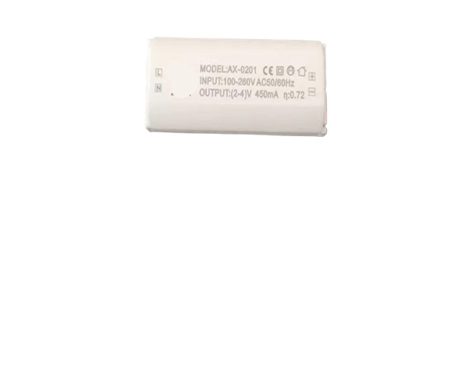 Ballast LED HEPBAK XML XML2 XPE alimentation d'entraînement 2W 2-4V 450MA pour lampe à un faisceau