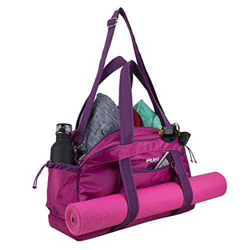 Fuel Sport Carryall Duffel For Gym, Travel Or Weekend Get-Away, Berry Parfait/Magento Orchid #TOP1