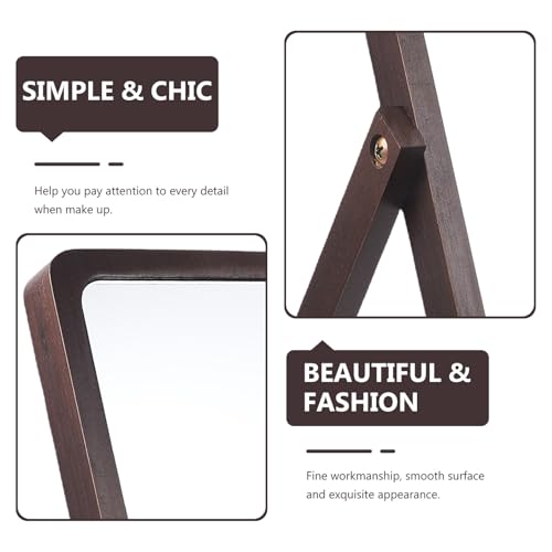 Miroir de maquillage de bureau pliable portable pour vos voyages - 8