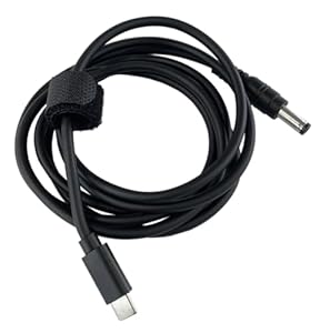 WIR elektronik Powerbank Intenso 25000mAh inkl. USB-C zu DC 5.5 * 2.1 mm (Hohlstecker)-Kabel für eWICKLER Akku eW320(-M), eW320-S, eW420(-M) (Nur Ladekabel)