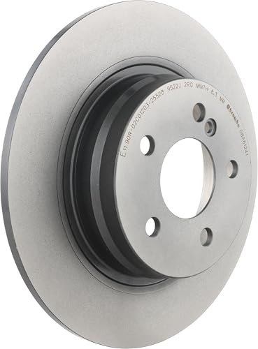 Brembo 08.A612.41 UV Coated solid Rear Brake Rotor MERCEDES-BENZ/MERCEDES-BENZ (BBDC) OE# A2044231512