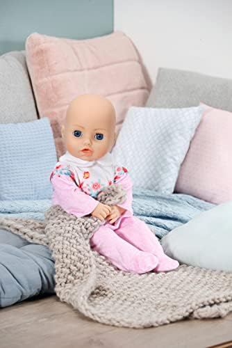 Baby Annabell 706817 Fit 43cm Dolls-Set Includes Supersoft Pink Romper and Clothes Hanger-Suitable for Children Aged 3+ years-706817