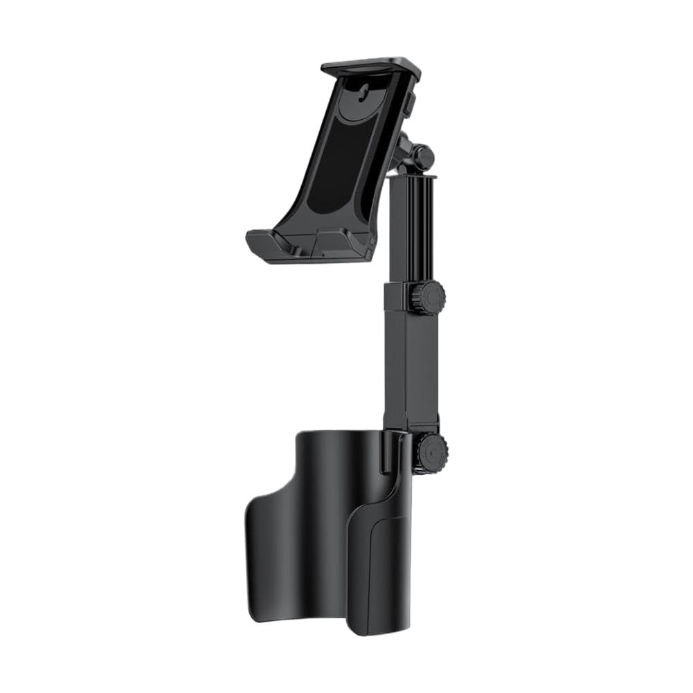 Extenseur de Support de Tablette et Tasse de Voiture, avec Support de téléphone Portable, Rotation à 360 degrés, Accessoires d'intérieur Automobile pour diverses tablettes