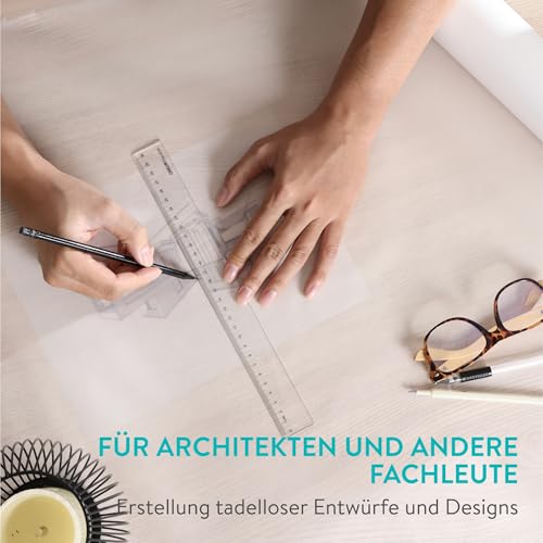 Schnittmusterpapier Tritart Transparentpapier Rolle 100cm x 25m
