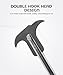 UNLRAE 11.45inch Seal Puller,Car Accessories,Oil Seal Removal Tool with Dual Hook Tips,Heavy-Duty Automotive Tool for Removing Oil and Grease Seals,Suitable for Most Cars SUVs (Red)