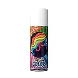 Este spray de color para el pelo se aplica directamente sobre los cabellos, mecha por mecha. déclinés en 14 colores, estos sprays apporteront un toque de fantasía a sus trajes. Estos aerosoles tienen una capacidad de 125 ml. No aplicar sobre cabellos coloreados o méchés. Ils serán ideales para complementar sus déguisements y incarner total de tu personaje. Atención: no aplicar sobre cabellos coloreados o méchés si tienes un cabello largo, te invitamos a controlar 2 bombas ya que una