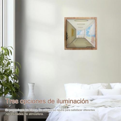 Fotos de pared LED e iluminación nocturna de 3 modos para cafés 6