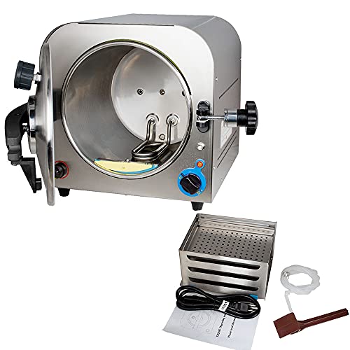 Colilove 14L Steam Autoclave Ster-Iliz-Er Machine High Pressure Lab Autoclave Equipment 3.7Gallon Steam Lab Autoclave Machine 110V With 3 Trays - Us Local Shipping #TOP6