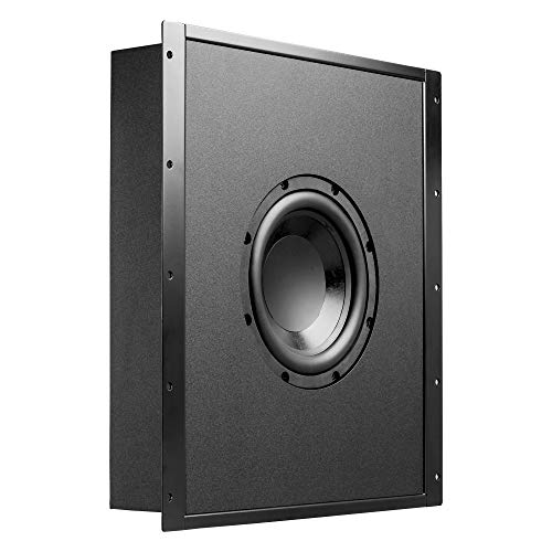 Osd 8" Trimless In Wall Subwoofer 200W + Class D Digital Subwoofer Amplifier 300W #TOP2