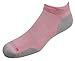 Drymax Run Lite-Mesh Mini Crew Socks, Pink/Grey, Large