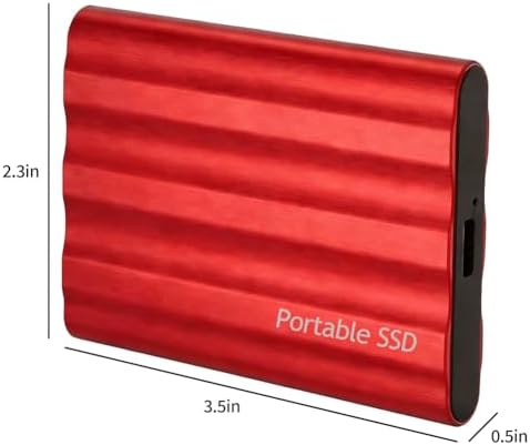 64GB Portable Memory Expander, Mobile Phone Intelligent Backup Disk, Universal Android Phone Computer Dual Use Mobile Extender, Fast Transmission Storage Upgrade,(Red) - 5