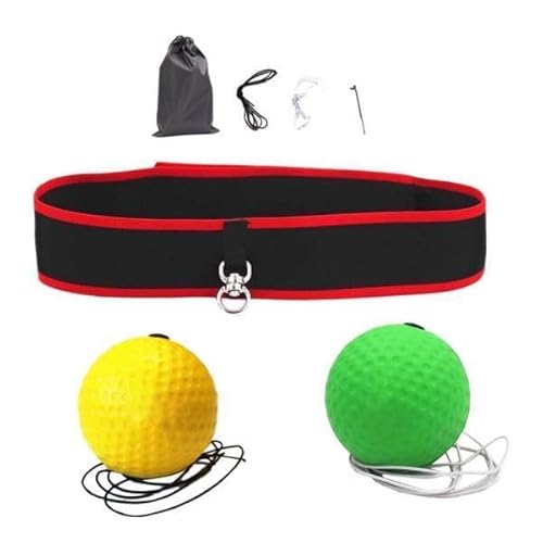 4X Boxing Reaction Ball Gear for Speed and Coordination Practice