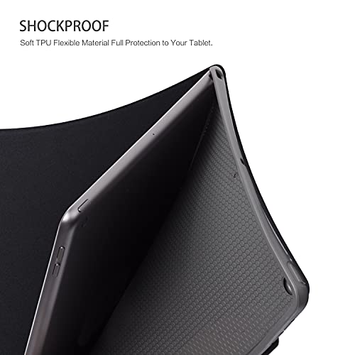 iPad 9th Generation Case, iPad 8th Generation Case, iPad 7th Generation Case, iPad 10.2 Case Kids Girl Boy iPad Case 9th Generation Multi-Angle Viewing Adjustable Stand Auto Wake/Sleep, Butterfly