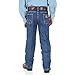 Wrangler Big Boys' Original Cowboy Cut George Strait Jeans,Heavy Denim Stone,10 Regular