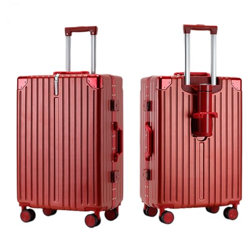 [Zentapo] �X�[�c�P�[�X �L�����[�P�[�X �@���������� 20�C���` �r�W�l�X�P�[�X �y�� �ϏՌ� ��� ���@�\ �B���t�b�N �J�b�v�z���_�[�t�� �_�u���L���X�^�[ 360�x��] ���A�� �C�w���s 1��2�� (���b�h, 20�C���`)