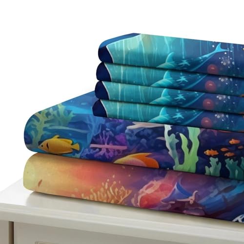 Housse de couette dauphin 3D en microfibre premium de qualité supérieure - 6