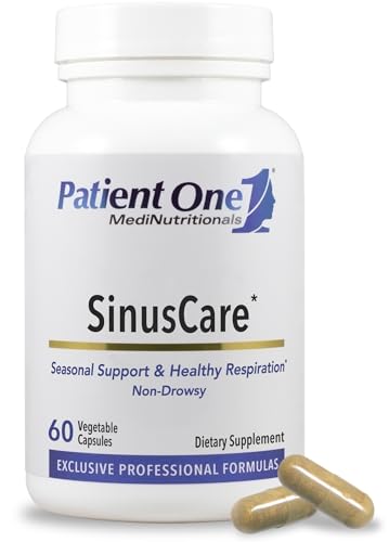 Patient One SinusCare | Seasonal Respiratory Support | 60 Capsules