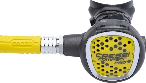 Cressi Octopus Compact Pro for Scuba Diving Regulators - Compact, Reliable, Light and Comfortable - Made in Italy by Cressi