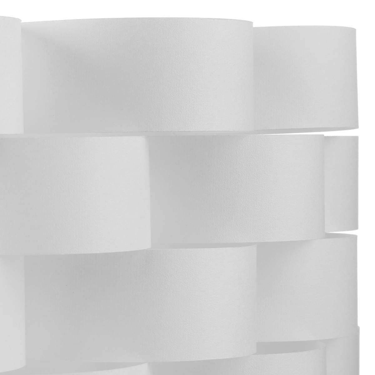 Atmosphera - Lámpara colgante 'Moki' blanca D. 42 cm