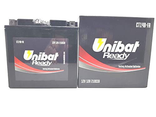 Batteria unibat ready ct14b-bs precaricata mt01