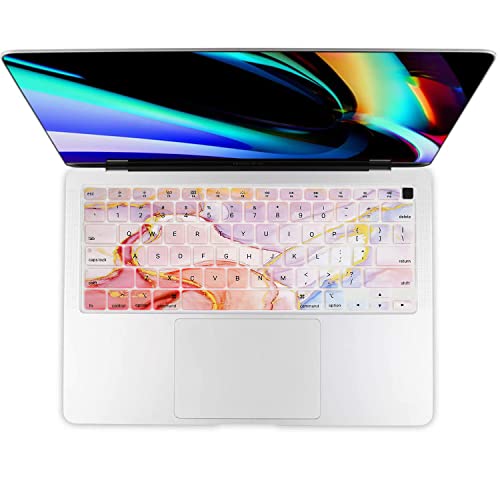 Kerom Keyboard Cover For Macbook Air 13 Inch 2021 2020 Model A2179 A2337 M1 Chip, Macbook Air 2020 Keyboard Cover, Silicone Keyboard Skin Keyboard Protector thumb #5