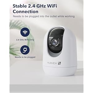 Indoor Security Camera 2K, Pet Camera with Phone App, WiFi Cameras for Home Security Camera for Dog/ Baby Monitor/Elder Pan Tilt, 2.4G, 24/7, 2-Way Talk, Human Detection, Motion Tracking, Cloud Indoor Security Camera 2K Pet Camera with Phone App WiFi Cameras for Home Security Camera for Dog Baby MonitorElder Pan Tilt 24G 247 2 Way Talk Human Detection Motion Tracking Cloud
