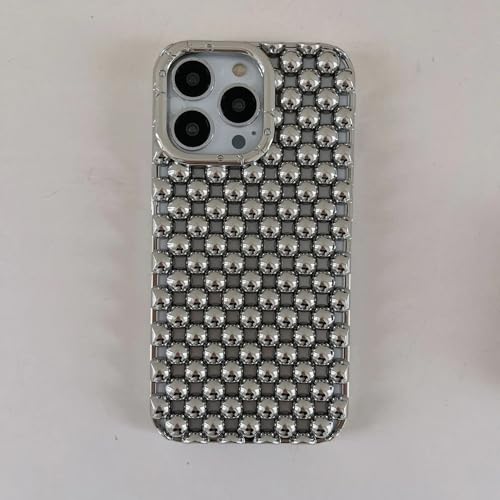 RNOZX iPhone17 Pro Max�p �p�[�����X�}�z�P�[�X ����\�� ���M�� �ϏՌ��� �\�t�g�V���R�����w�ʃJ�o�[�iiPhone17 Pro Max�p/�V���o�[���b�L�j