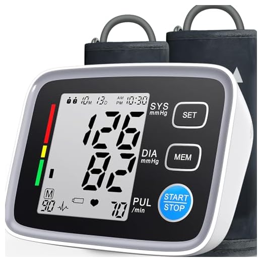 Automatic Upper Arm Blood Pressure Monitor 2 Cuff Sizes