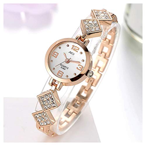 Micacchi Analogue Golden Crafted Belt Multicolour Dial Women's Watch (Black)