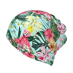 Floral Tropical Palm Leaf Pink Flamingo