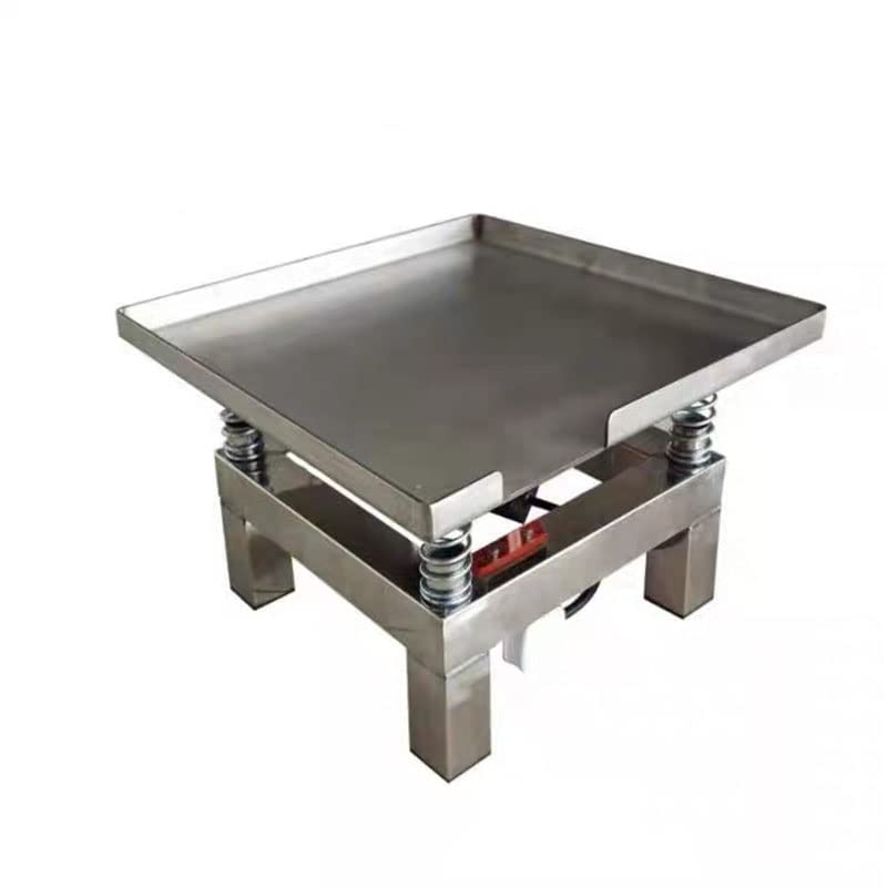 OHYAS 35 * 35CM Concrete Vibrating Table Vibration Test Bench Test Block Vibration Platform Stainless Steel Mini Vibration Table 3000rpm
