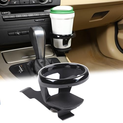 DIYUCAR Auto-Zentralkonsole Wasserbecherhalter Getränkeständer für 1 3 Serie E81 E82 E87 E88 E90 E91 E92 E93 Auto-Fahrzeugbecherhalter Autobecherhalter für Wasser Kaffee Saft Flaschenständer