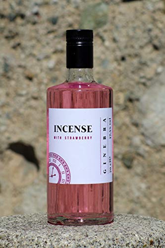 Incense Strawberry Gin Rose, Dry Gin mit Erdbeer Geschmack, Gin Rosa (1 x 0.7 L) mit 37,5% vol. – Bild 6