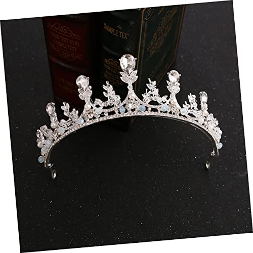 Corona de princesa para novia con pedrería fina de boda 6
