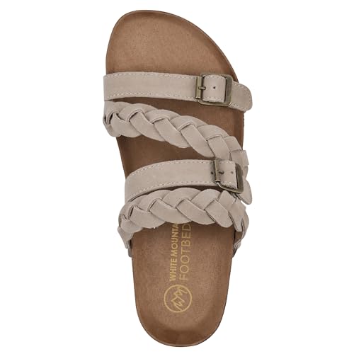 Image of WHITE MOUNTAIN Women's Holland Signature Comfort Molded Braided Footbed Sandal